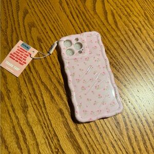Floral Pink Phone Case for IPhone 15 pro max